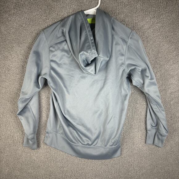 Nike Hoodie Mens Large Therma-Fit Pullover Sweatshirt Athletic Neon Yellow - Picture 6 of 7